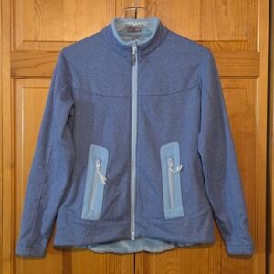 Peter Millar Women's Small Element 4 Warmth Full Zip Jacket Sherpa Lined Purple